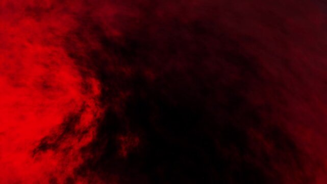 Abstract dark red smoke and cloudy texture blending with black background. Ideal for digital art, horror themes, dramatic designs, wallpapers, and creative backgrounds