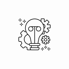 creative idea icon sign vector