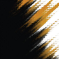 Obraz premium Abstract golden and black dynamic halftone background for modern graphic design digital projects and website banners