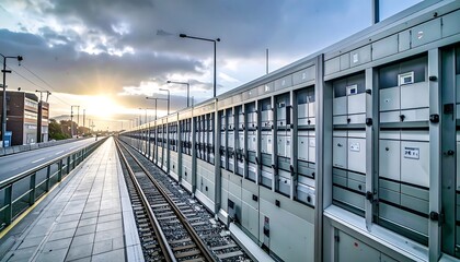 Railway Station Equipment Array