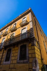Dans les rues de Perpignan en France