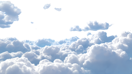 Blue sky with clouds