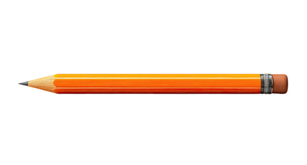 Orange pencil graphic