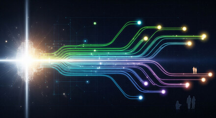 A Conceptual Flowchart of Energy Transfer, Symbolizing Equity in Usage