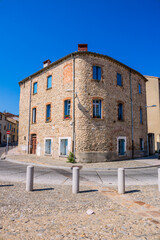 Dans les rues du village d'artistes de Céret en France