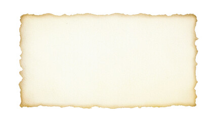 Fototapeta premium Beige paper texture shows torn edges, creating rustic style. Use for overlay, social media, or vintage design.