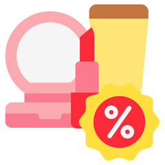 Cosmetic Icon Relate To Commerce, Shopping And Mall, Use For Modern Concept, Ui, Ux Web And App Development.