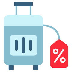 Luggage Icon Relate To Commerce, Shopping And Mall, Use For Modern Concept, Ui, Ux Web And App Development.