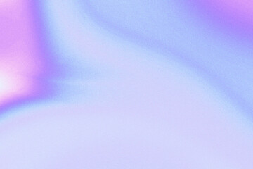 Abstract grainy noise texture background. Pastel styles color gradient smooth design. Vintage aesthetic pastel color template. Iridescent holographic art.