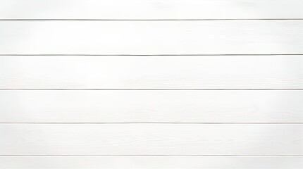 Seamless bright white wooden planks background texture. Clean modern horizontal wood board surface for interior design, web, product display, and minimalist decor.