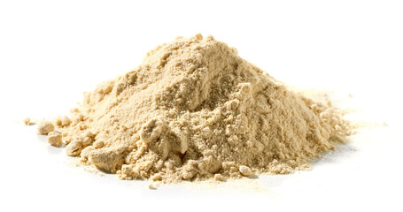 heap of protein powder