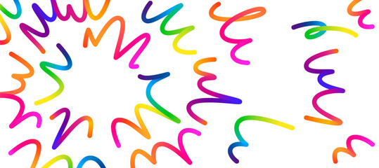 Explosion Comic Boom Effect. Anime Gradient Line Vector Explosive Burst. Speed Splash Flash Blast.