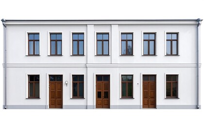 Facade of a Classic European Building