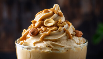 Creamy Peanut Butter Ice Cream Shake For A Sweet Treat