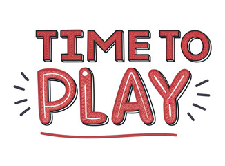 Playful Text Design Encouraging Fun Activities with a Vibrant and Colorful Theme