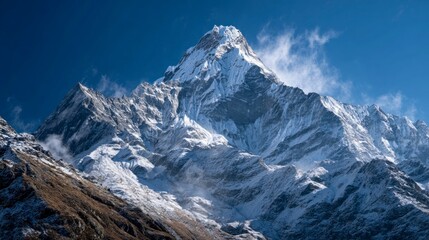 Fototapeta premium Majestic mountain peak