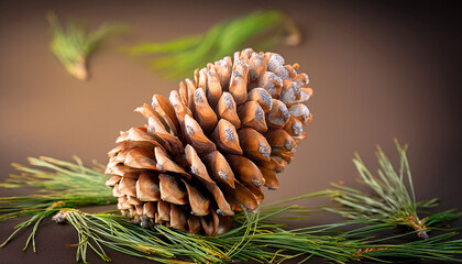 Fototapeta premium Seed Cluster From A Pine Cone