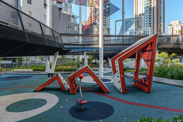 Photo of Rainbow Park in Downtown Vancouver, BC, Canada