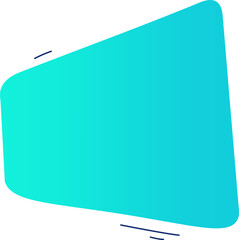 Abstract Geometric Banner with Gradient