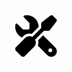 service maintenance icon sign vector