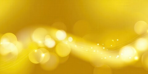 A luminous golden background with bokeh circles and a subtle glowing effect.