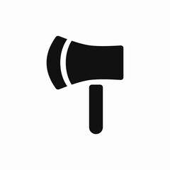 axe tool icon sign vector