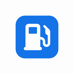 fuel pump station icon sign vector © Rashad Daghli