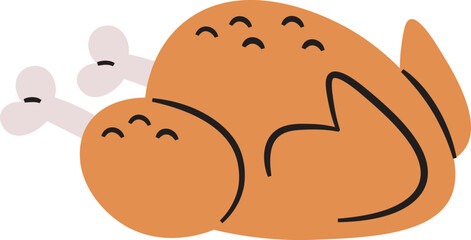 Roasted Turkey Thanksgiving Meal