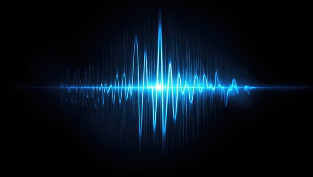 Abstract audio waveform graphic (1)