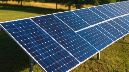 Solar Panels Green Energy Sustainable Power Solution
