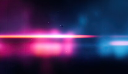 Abstract vibrant light streaks