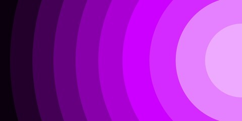 Retro purple gradient background with half circle concentric abstract shapes