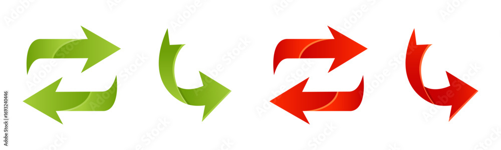 Poster arrow vector icons. arrows set. arrow cursor. curved arrow vector icon set