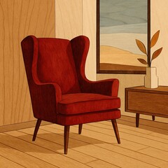 Elegant Wingback Chairs Collection