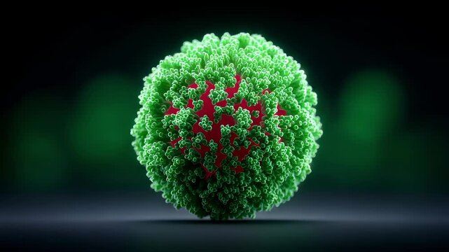 High Precision 3D Rendering Reveals Virus Structure Mystery