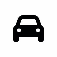 Obraz premium car vehicle icon sign vector