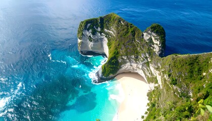 Stunning Coastal Landscape of Nusa Penida