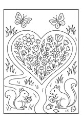 heart garden