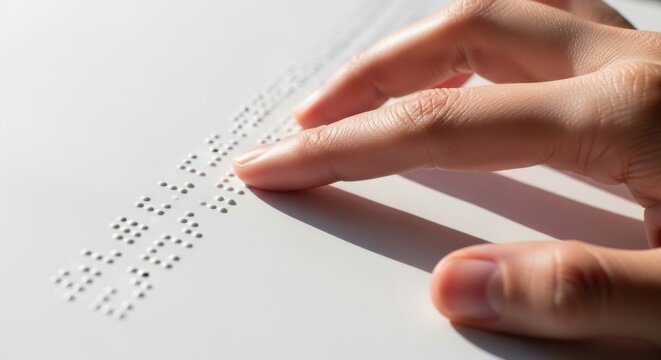 Exploring the Tactile World of Braille Reading with a Gentle Touch