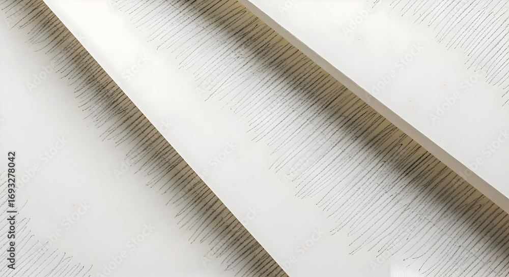 Poster abstract lines pattern on white background