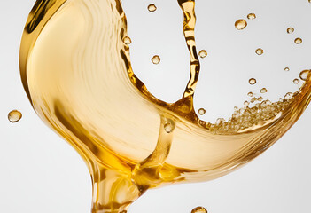 apple juice arc splash isolated