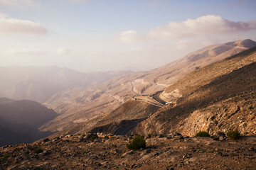 Jabel Jais mountain, Early Morning , Fujairah, United Arab Emirates.