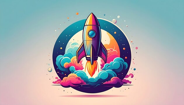 Rocket launching into space (1)