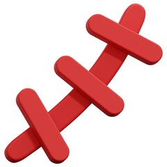 3D Shock Stitch Icon