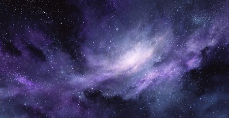 Fototapeta premium Vast, colorful nebula in space