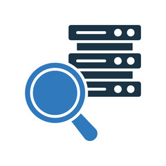 Search mixed color icon