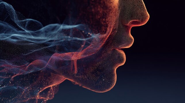 Innovative patterns: flowing digital waves in science. Corporate finance. Enhanced waves of light with silver and purple highlights. Financial planning. Performance metrics.