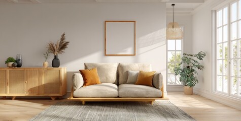 Modern minimalist living room (1)