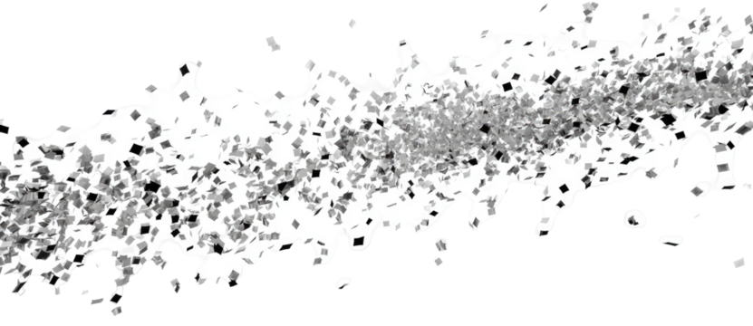 Detailed grayscale map, speckled with dark and light areas, defined by outlined borders