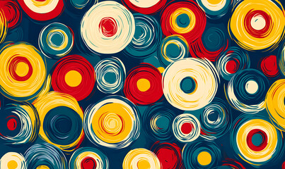 Tile or carpet pattern background with decorative, symmetrical elements. Ideal for wallpaper, textiles, or digital design projects.